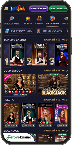 lobby hry lolajack