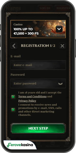 postup registrácie v kyngs