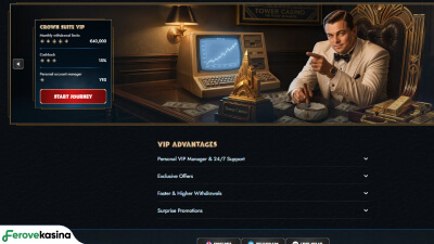 program towercasino vip